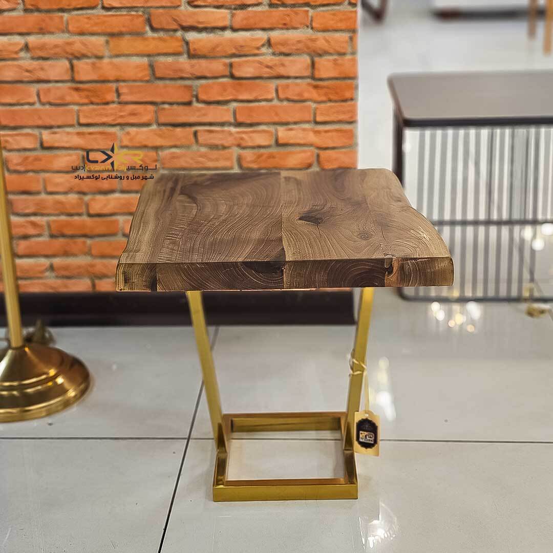  عسلی پینترستی مدرن طرح چوب 