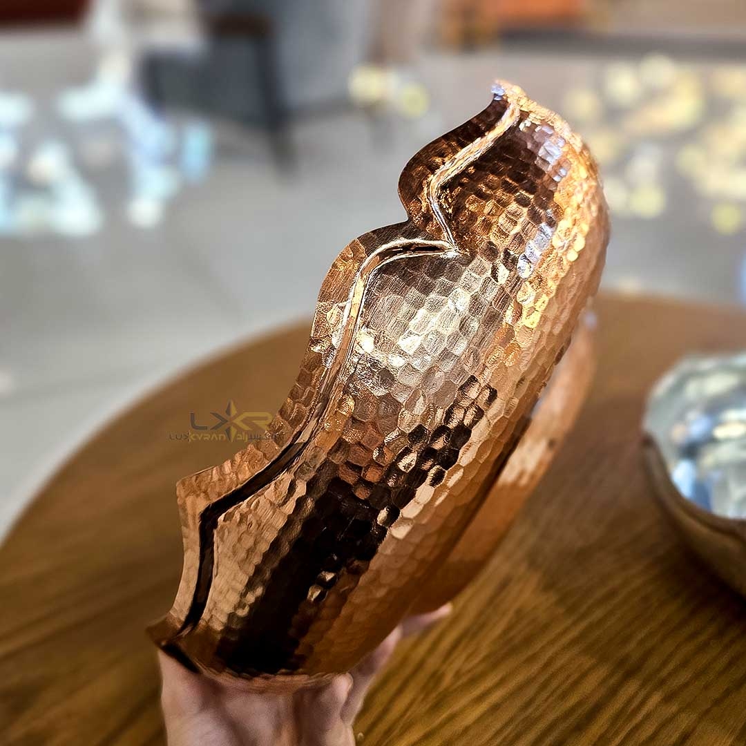 پذیرایی با ظروف مسی