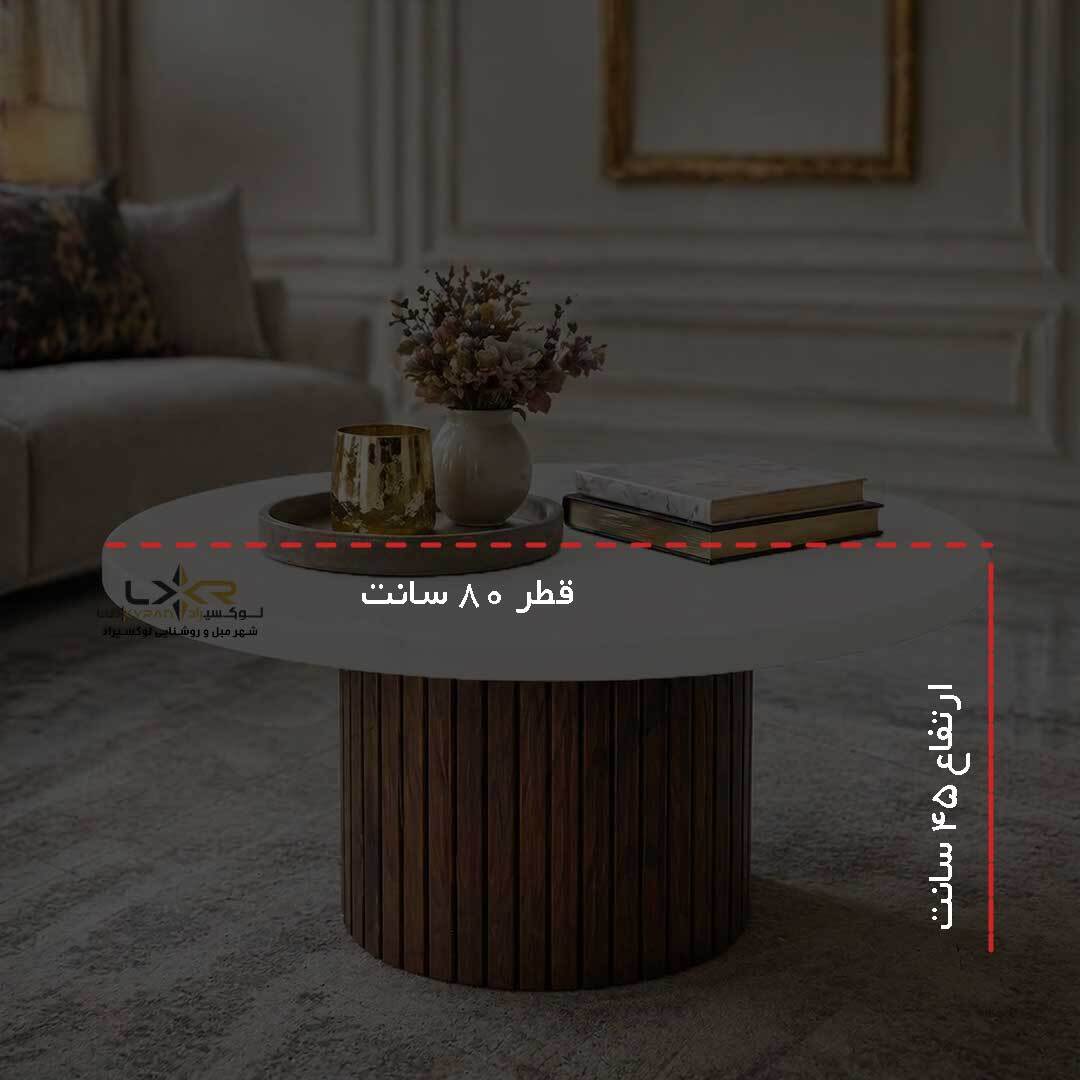  جلومبلی پینترستی مدرن و مینیمال سفید قهوه ای گرد 
