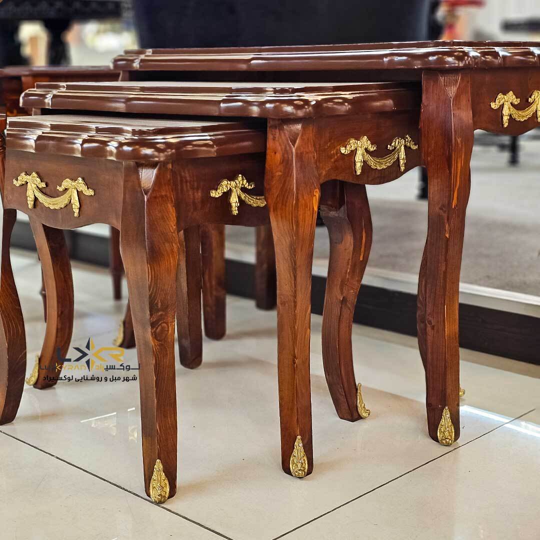  عسلی کم جا و تودرتو سبک کلاسیک 