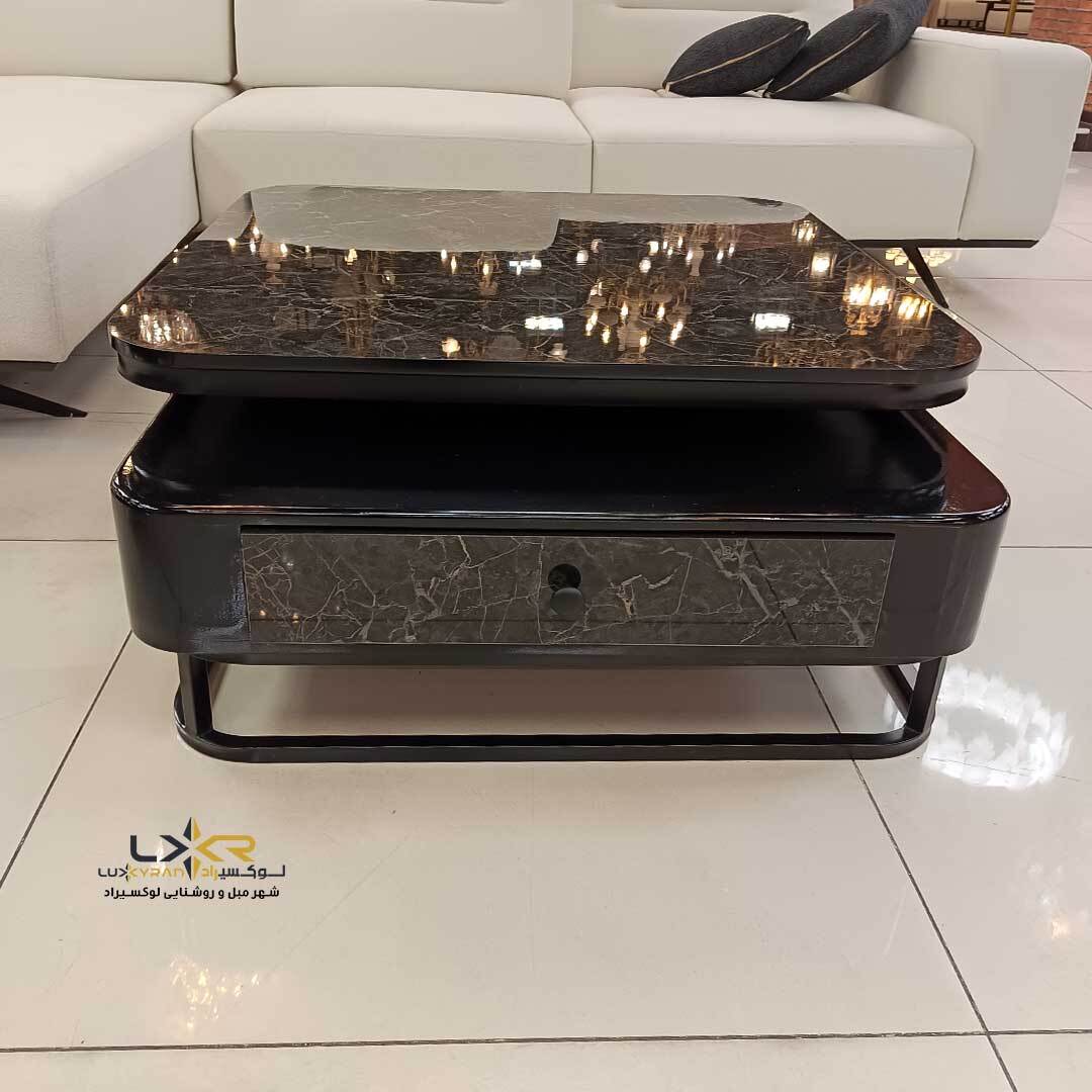  جلومبلی فلزی پینترستی مینیمال رنگ مشکی 