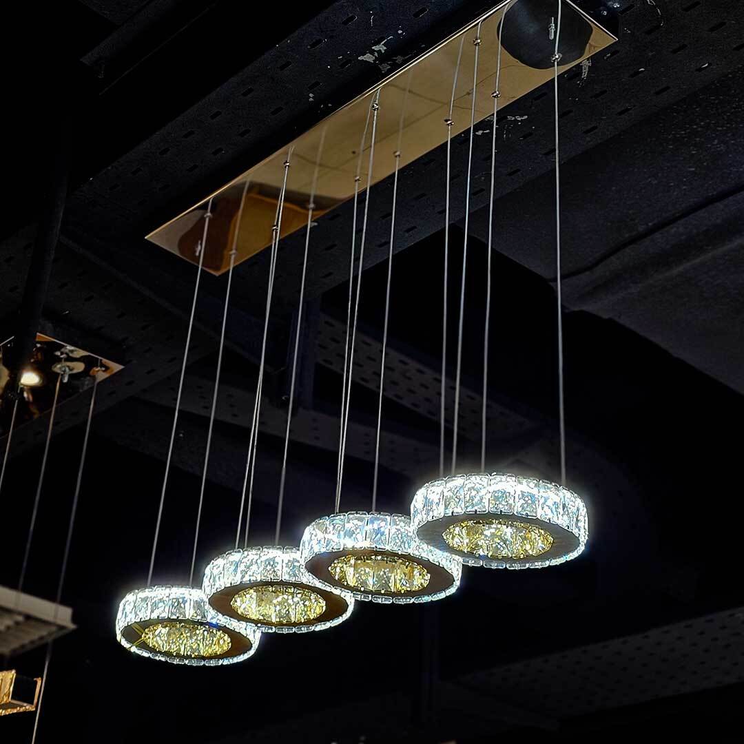 لاینر پینترستی LED کریستالی سبک مینیمال مدرن