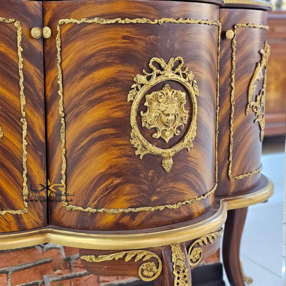  کنسول خاص سبک کلاسیک و نئوکلاسیک برنزکاری شده 