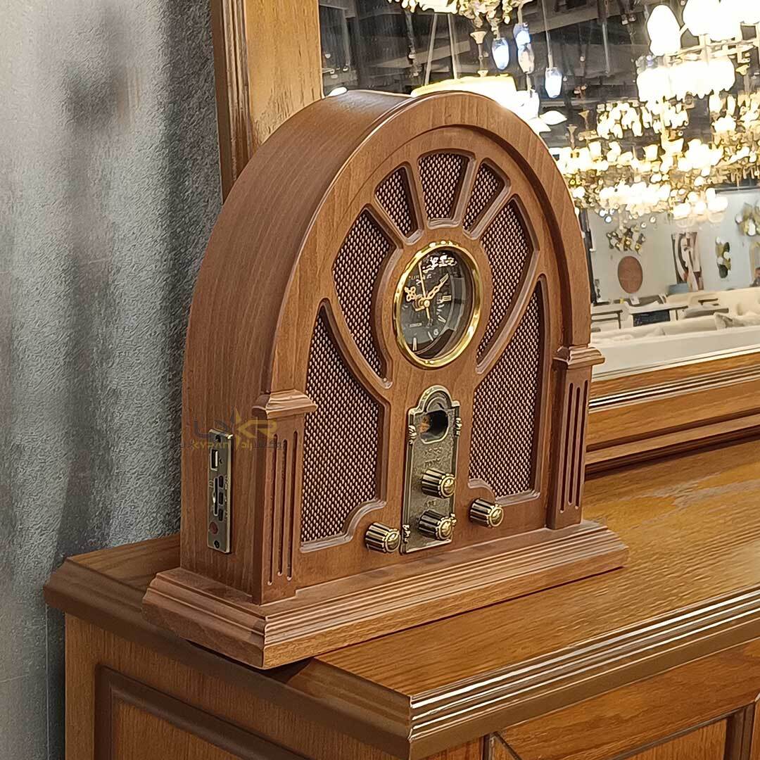 ساعت رومیزی و رادیو لوتوس