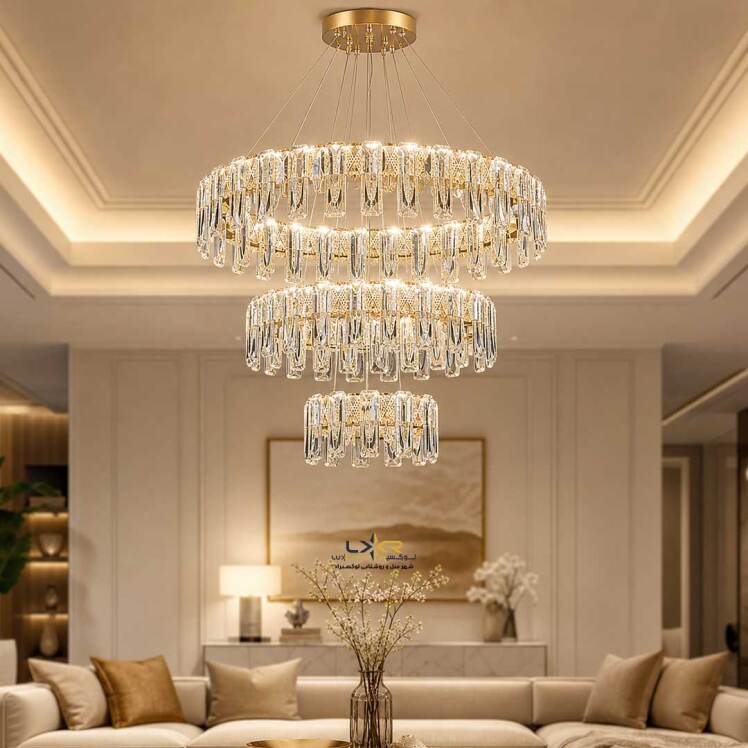 لوستر SMD مدرن و مینیمال مناسب اتاق خواب و راه رو