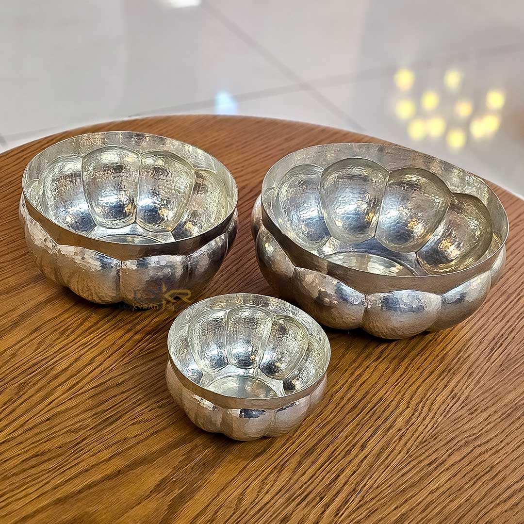  میوه خوری قلم کاری مسی 