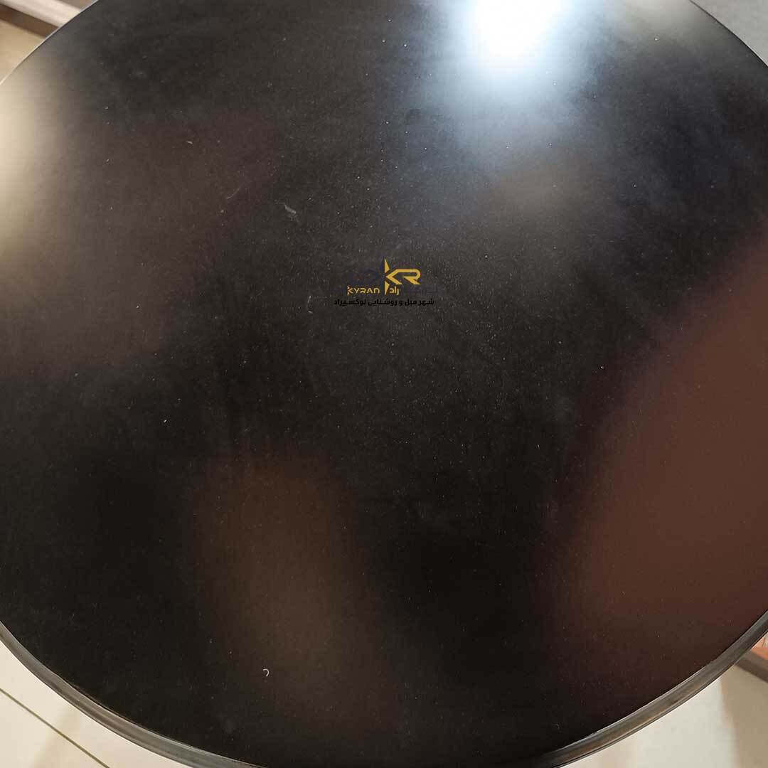 میز خاطره و میز تلفن پینترستی حصیری رنگ مشکی
