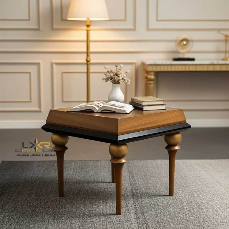 عسلی پینترستی چوبی نئوکلاسیک و کلاسیک
