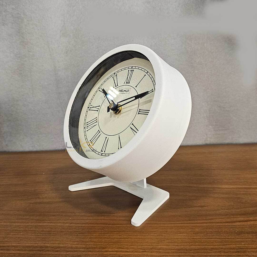  ساعت رو میزی هلموت مینیمال سفید 