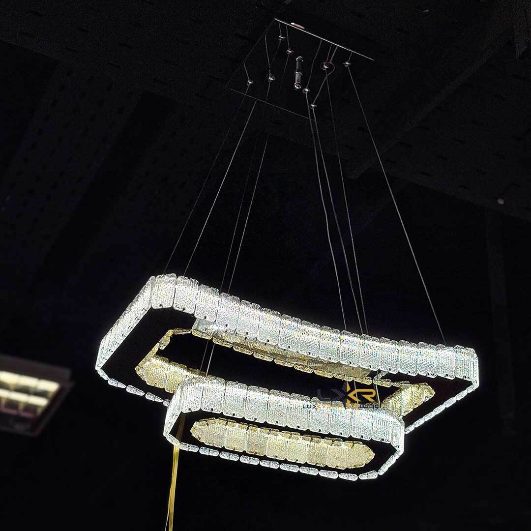 لوستر مناسب اتاق خواب و اشپزخانه LED سبک مدرن و مینیمال