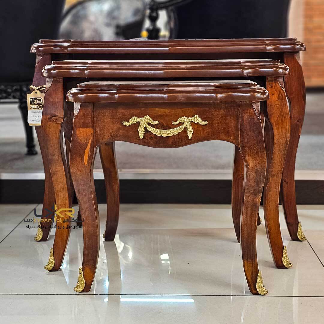  عسلی کم جا و تودرتو سبک کلاسیک 