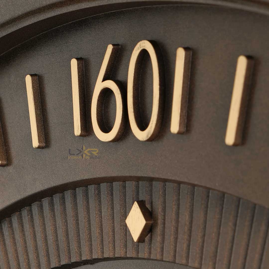  ساعت دیواری چرخدنده والتر نئوکلاسیک رنگ نسکافه ای 6105 