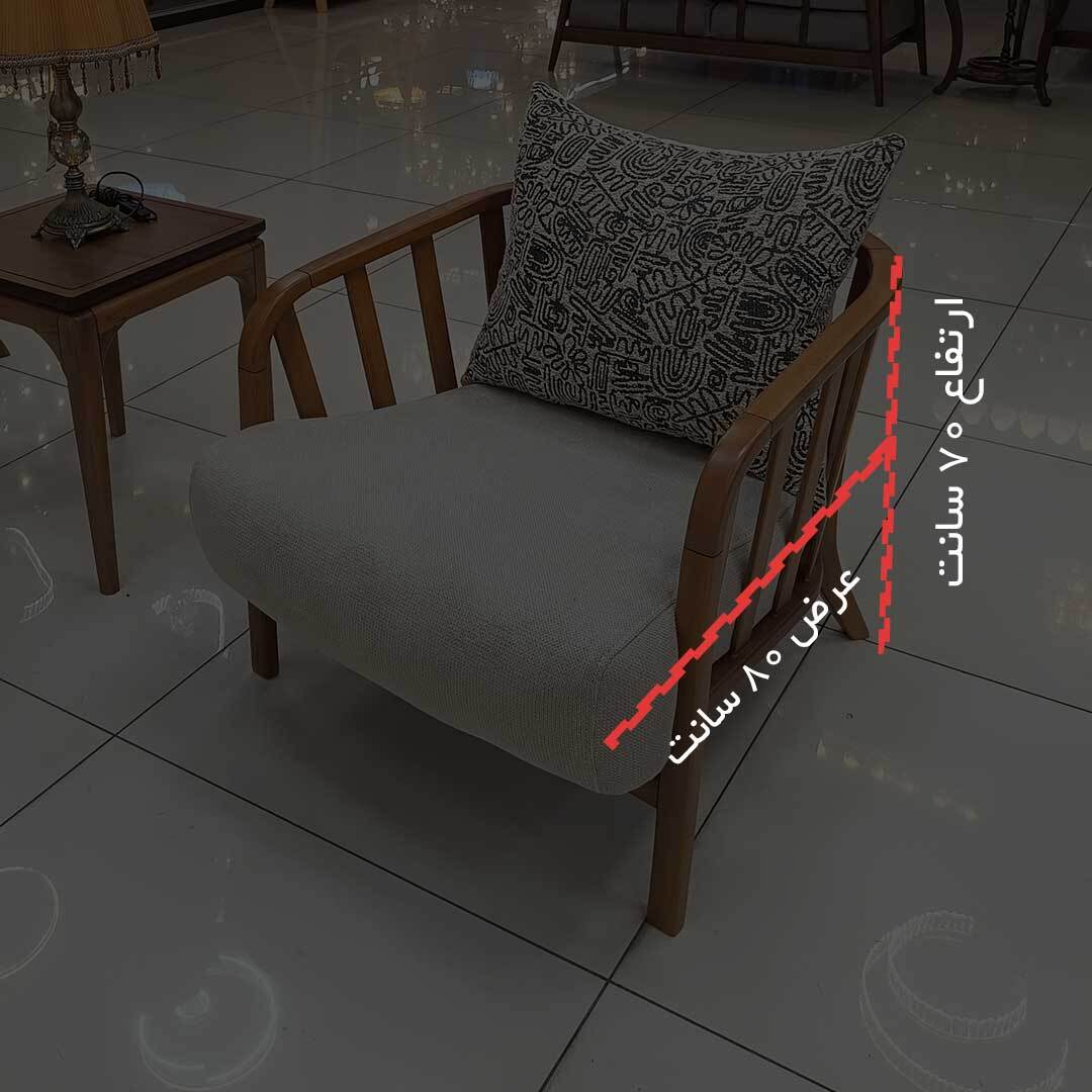  ست مبلمان راحتی و نئوکلاسیک و مدرن رنگ کرم 