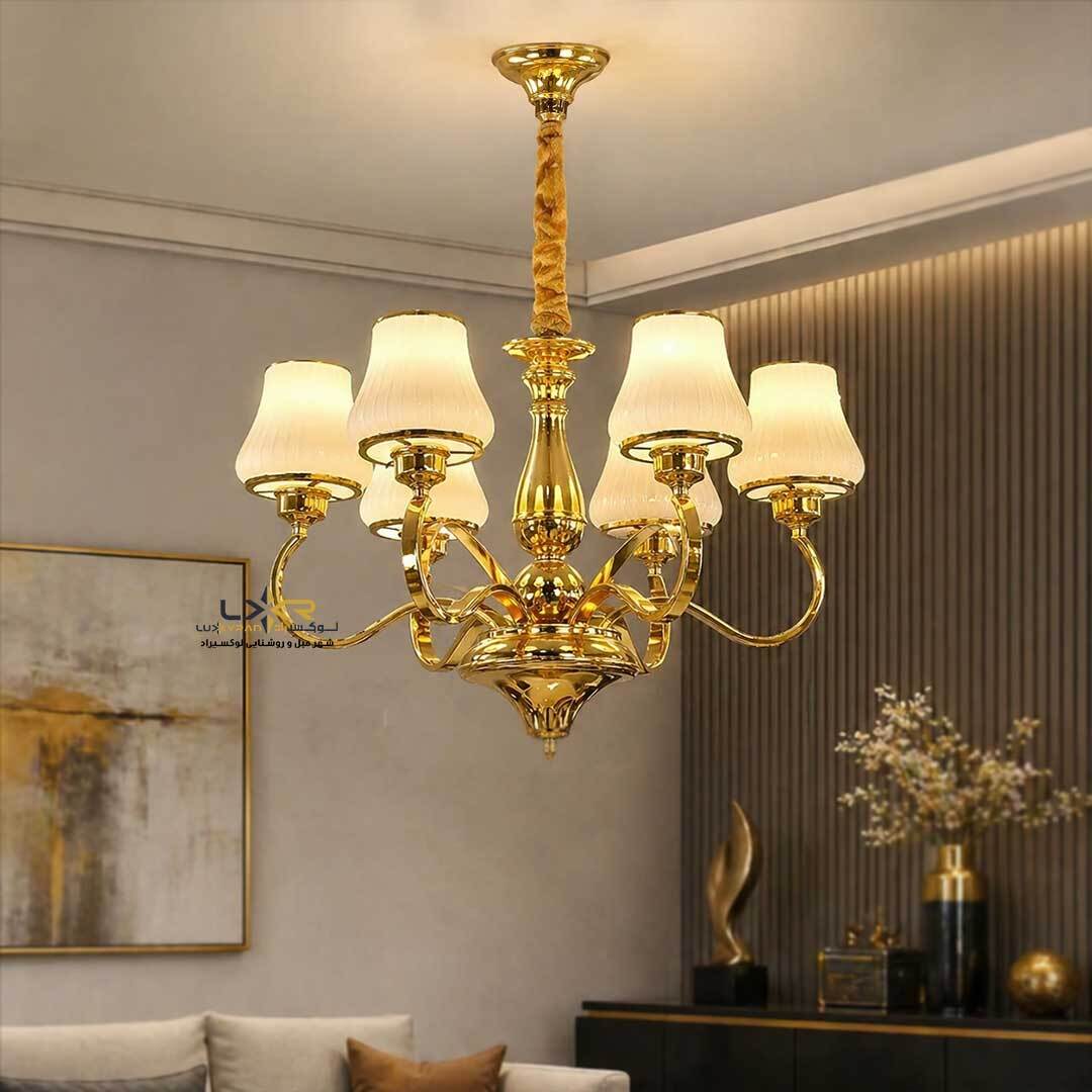  لوستر نئوکلاسیک پینترستی زیبا خوش قیمت 