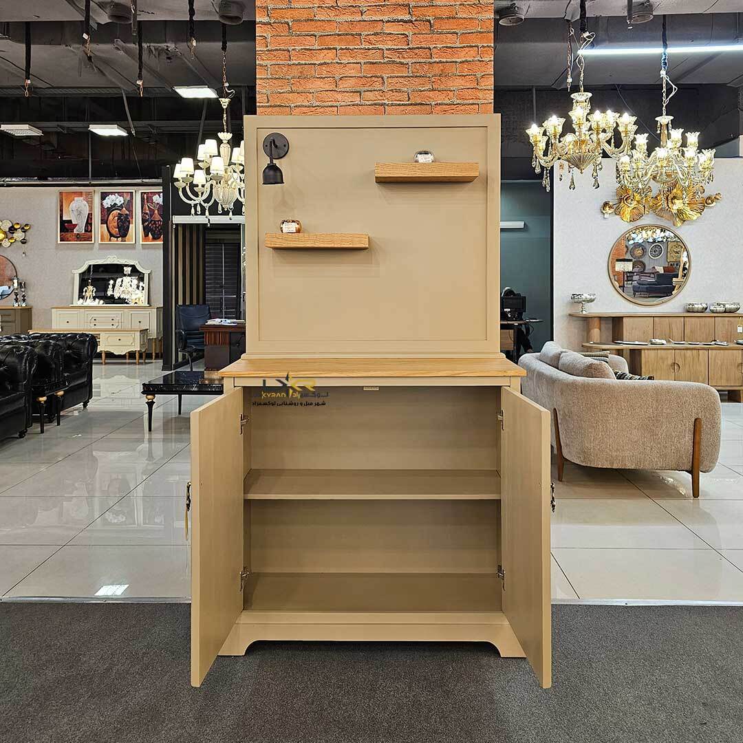  کافی بار پینترستی مدرن و مینیمال رنگ کرم 