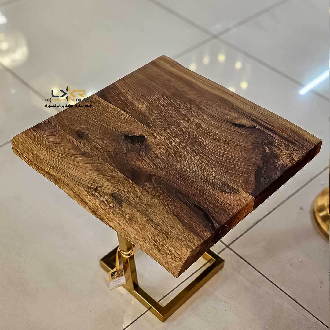  عسلی پینترستی مدرن طرح چوب 