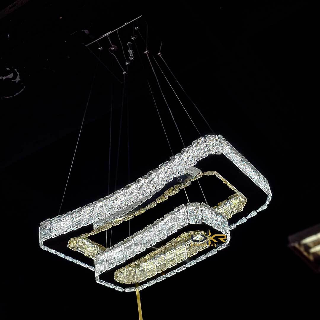 لوستر مناسب اتاق خواب و اشپزخانه LED سبک مدرن و مینیمال