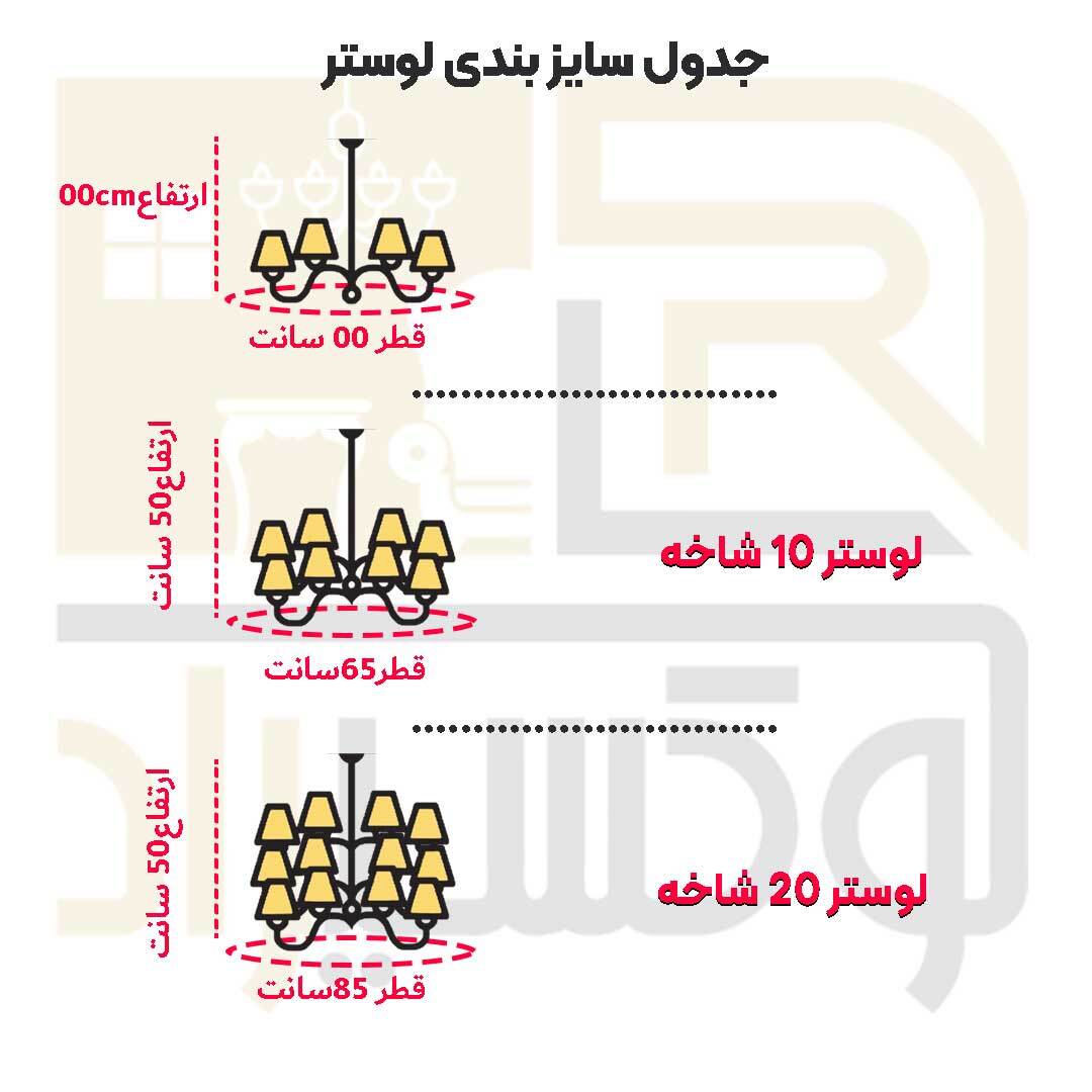 لوستر پینترستی سبک مدرن و مینیمال ترند