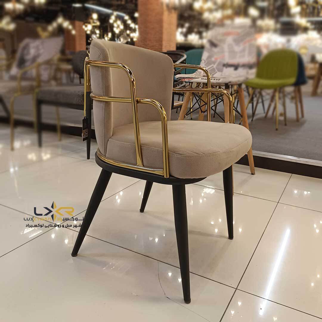  صندلی تک برای فضای باز فلزی 