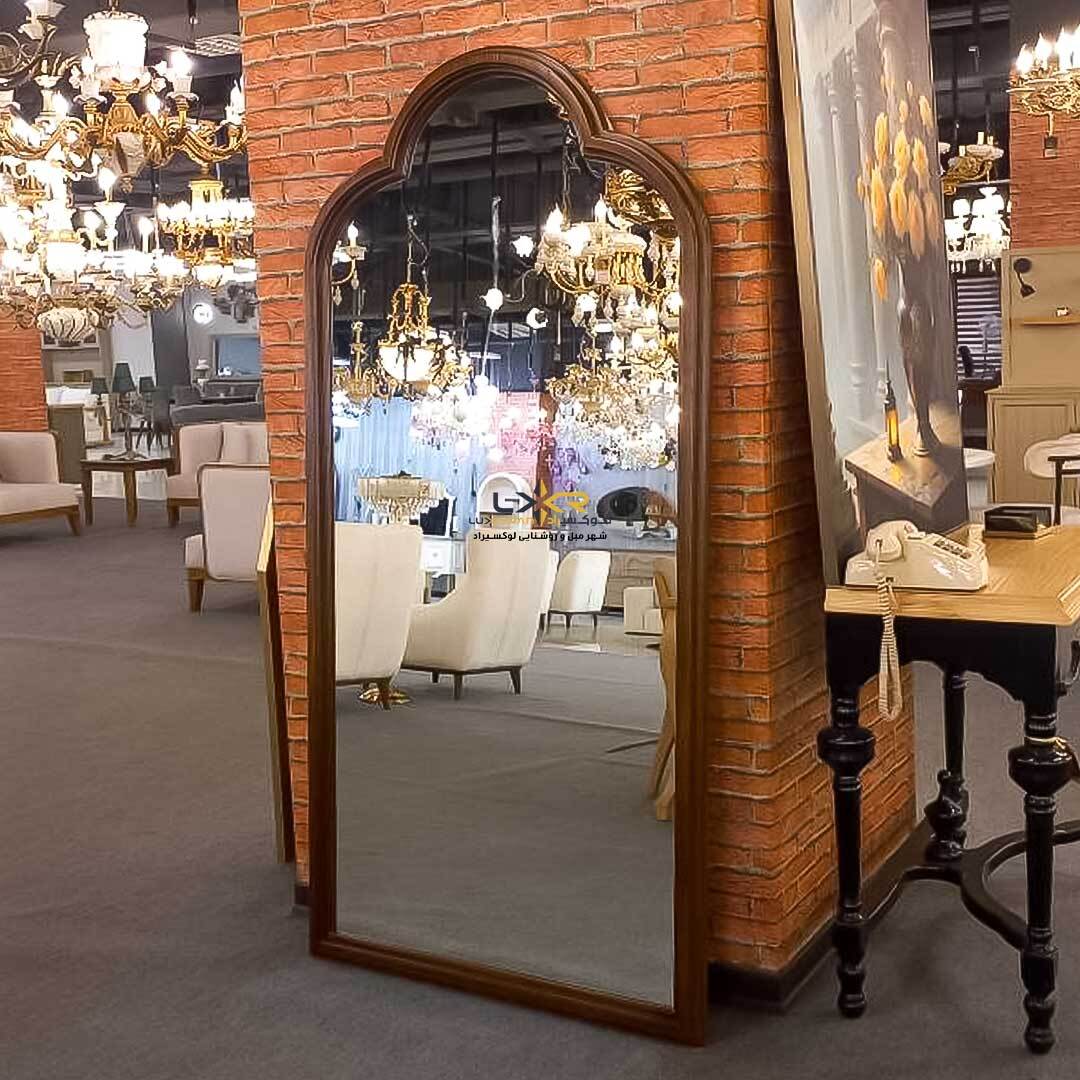  اینه مدرن و نئوکلاسیک قهوه ای 