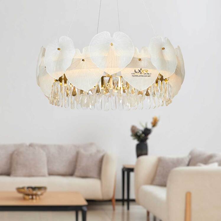 لوستر کریستالی ترند سبک مدرن و مینیمال