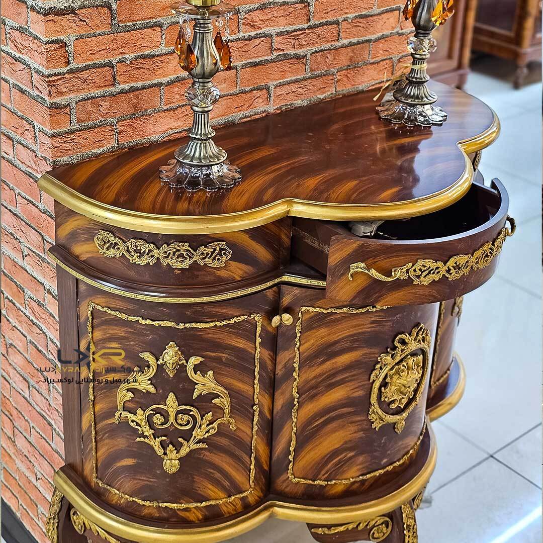 کنسول خاص سبک کلاسیک و نئوکلاسیک برنزکاری شده 
