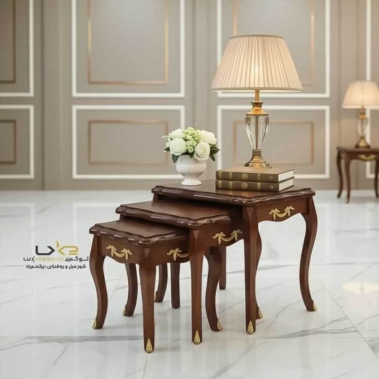 عسلی کم جا و تودرتو سبک کلاسیک
