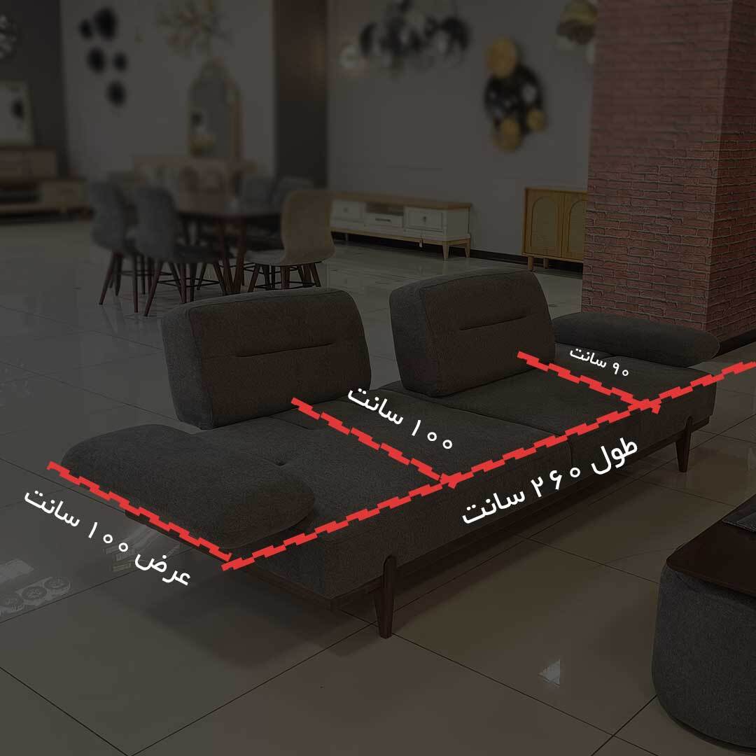  مبل 8 نفره راحتی تخت خواب شو شیک 