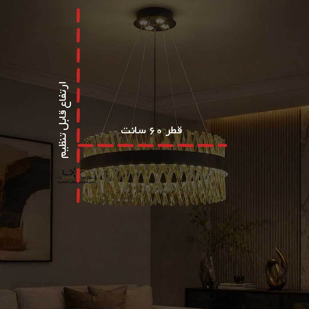  لوستر مدرن و مینیمال پینترستی پر نور زیبا 