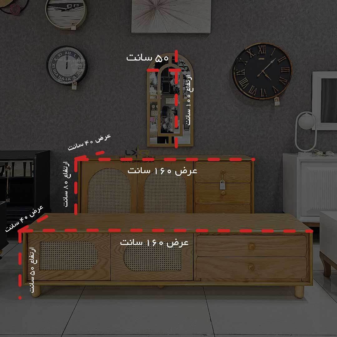 آینه و کنسول و میز تی وی قیمت مناسب پینترستی خودرنگ مینیمال و مدرن
