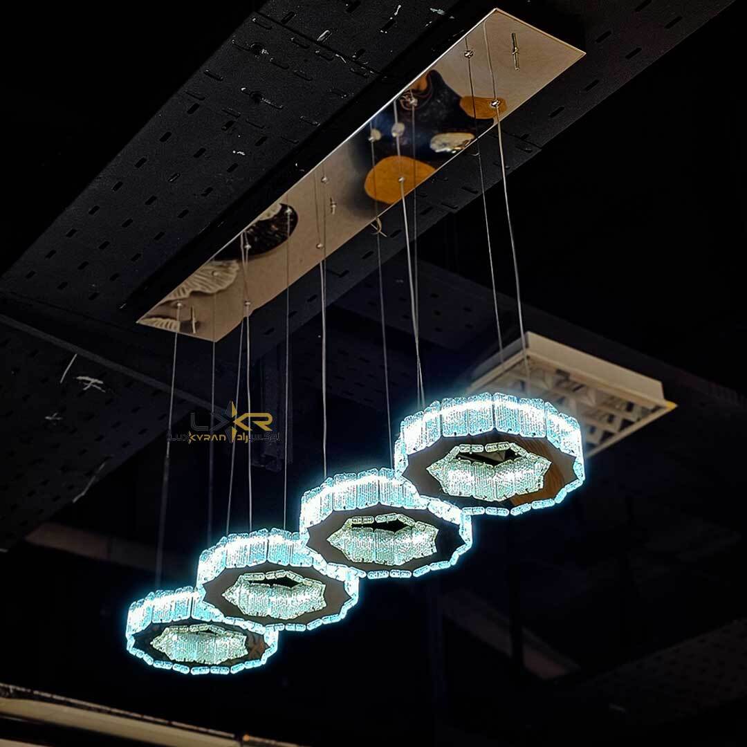  لاینر پینترستی LED کریستالی سبک مینیمال مدرن 