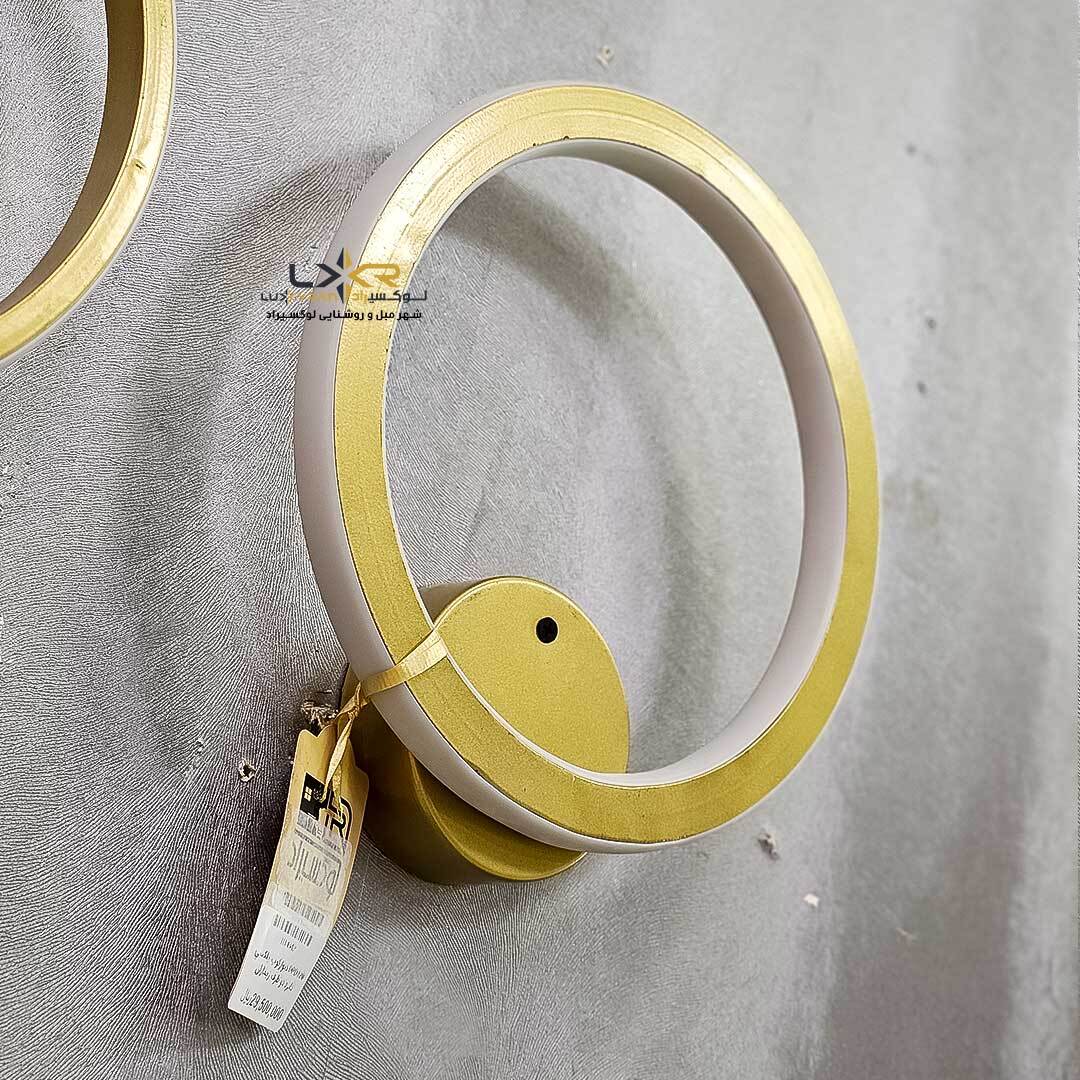  دیوارکوب مدرن و مینیمال طلایی LED 