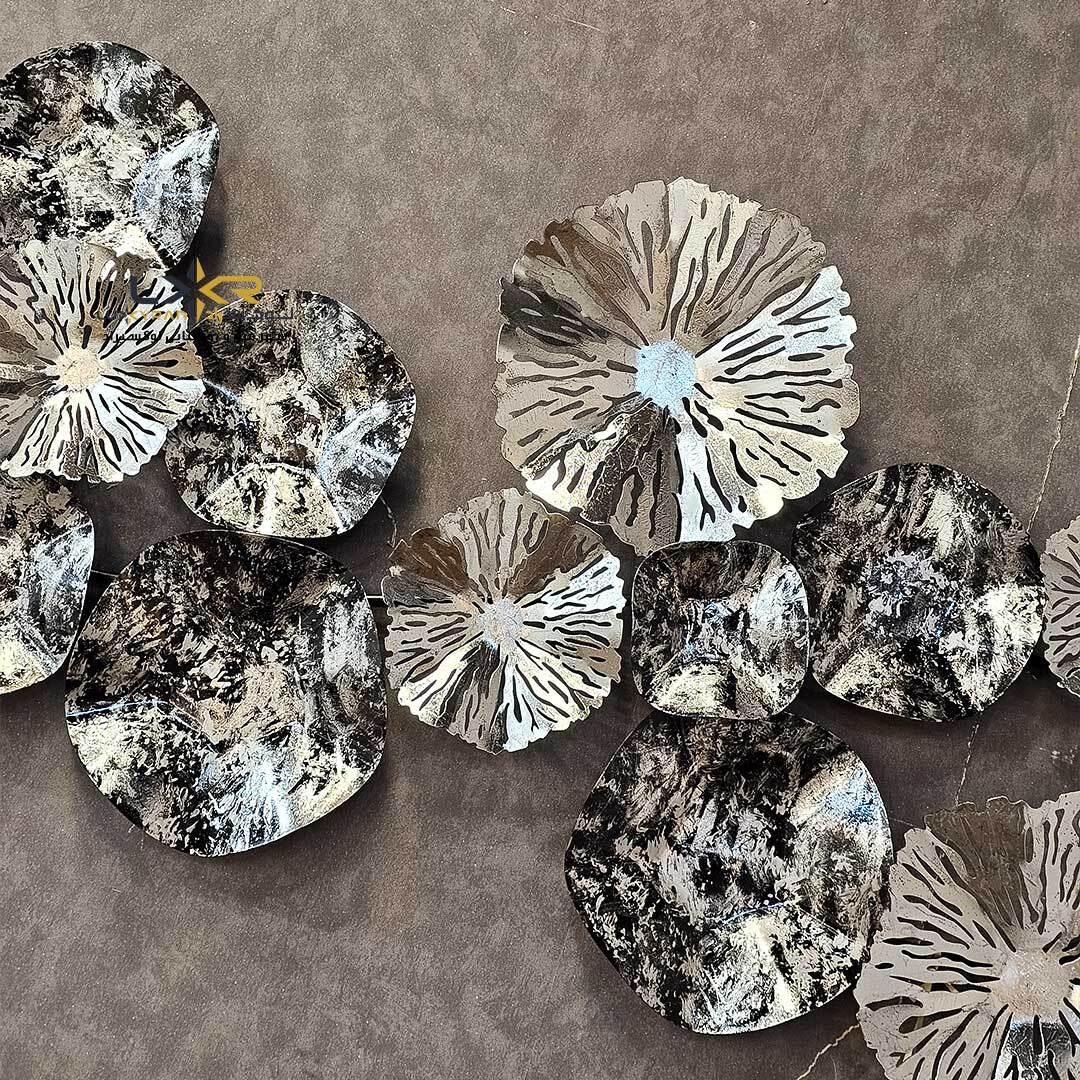  دیوارکوب فلزی مدرن و مینیمال نقره ای پینترستی 