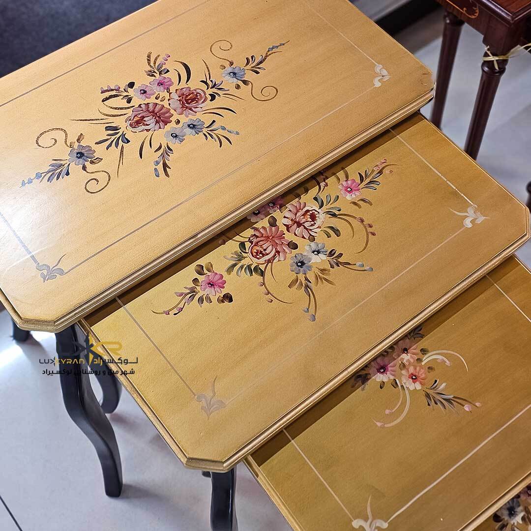  عسلی کم جا و تودرتو سبک کلاسیک 