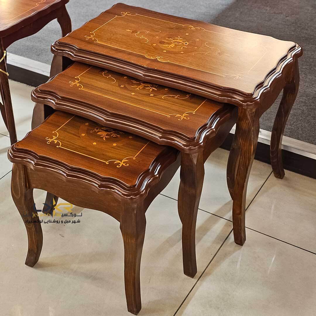 عسلی کم جا و تودرتو سبک کلاسیک 