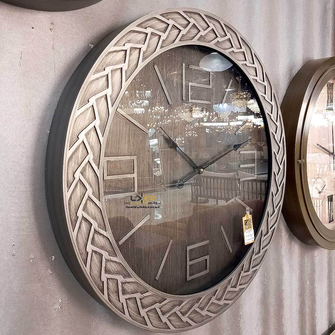  ساعت دیواری پینترستی مدرن چوبی 
