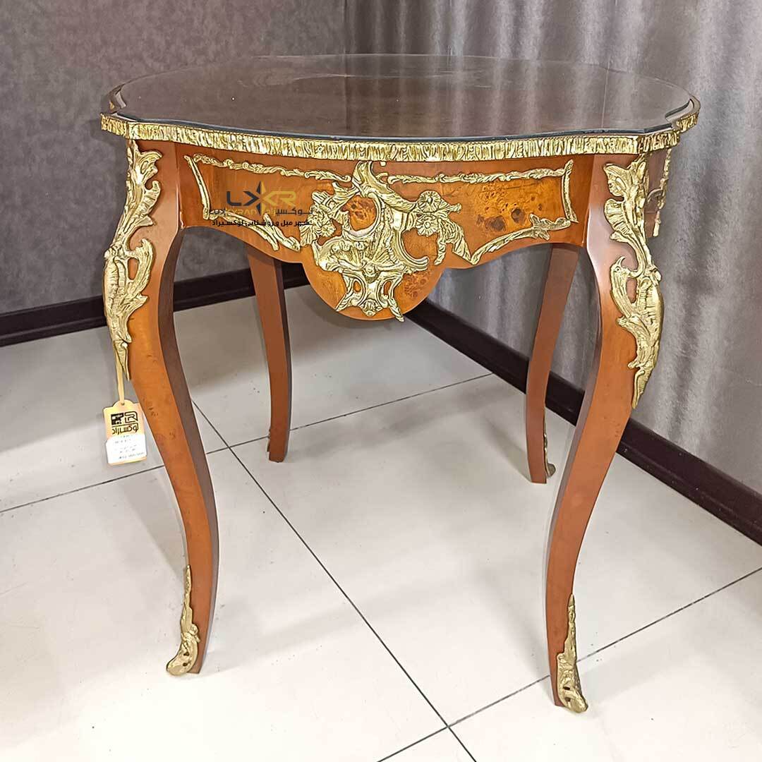  میز خاطره و میز تلفن پینترستی نئوکلاسیک و کلاسیک برنزکوب شده 