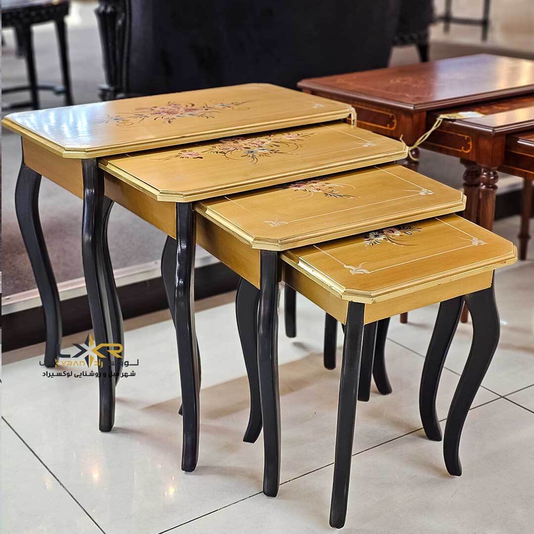  عسلی کم جا و تودرتو سبک کلاسیک 