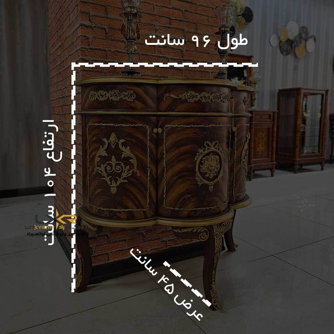  کنسول خاص سبک کلاسیک و نئوکلاسیک برنزکاری شده 