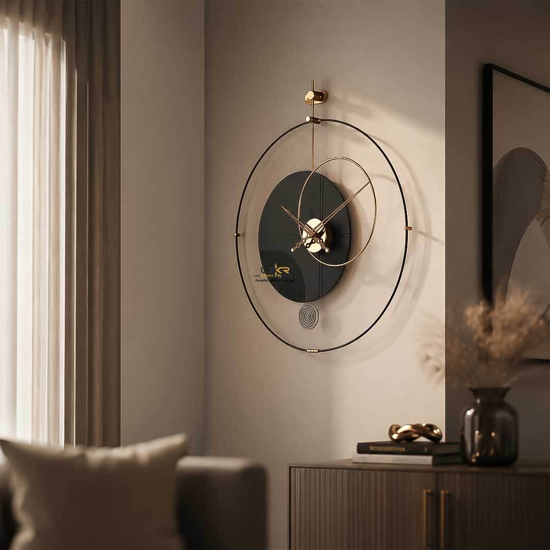  ساعت پینترستی مدرن و مینیمال گرد 