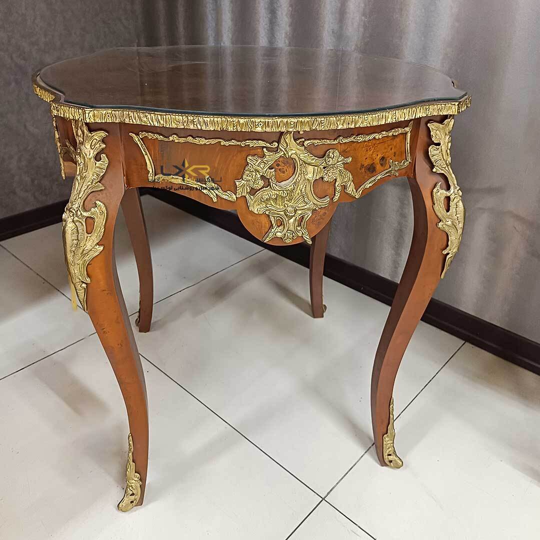  میز خاطره و میز تلفن پینترستی نئوکلاسیک و کلاسیک برنزکوب شده 