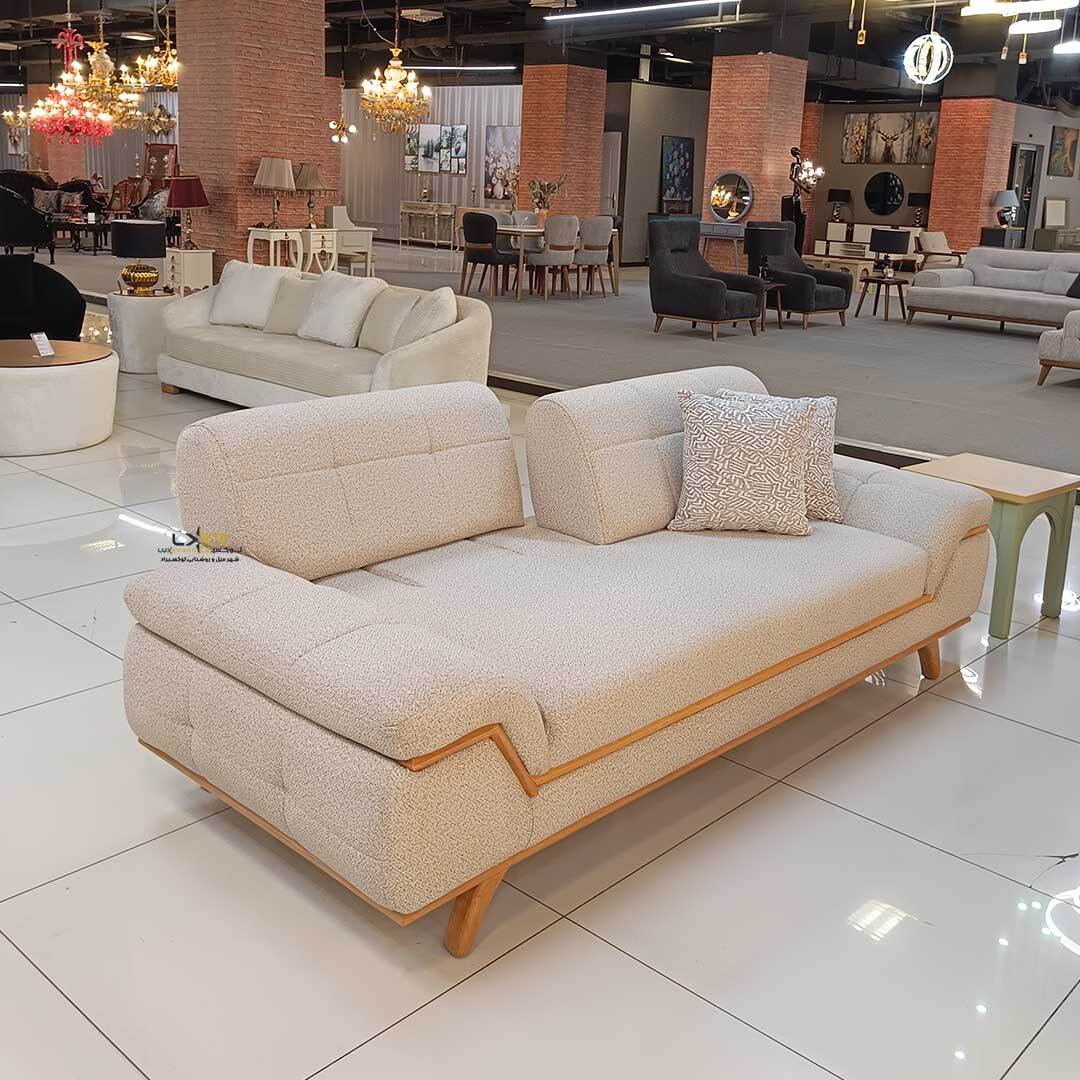 مبل مدرن و مینیمال پینترستی رنگ کرم