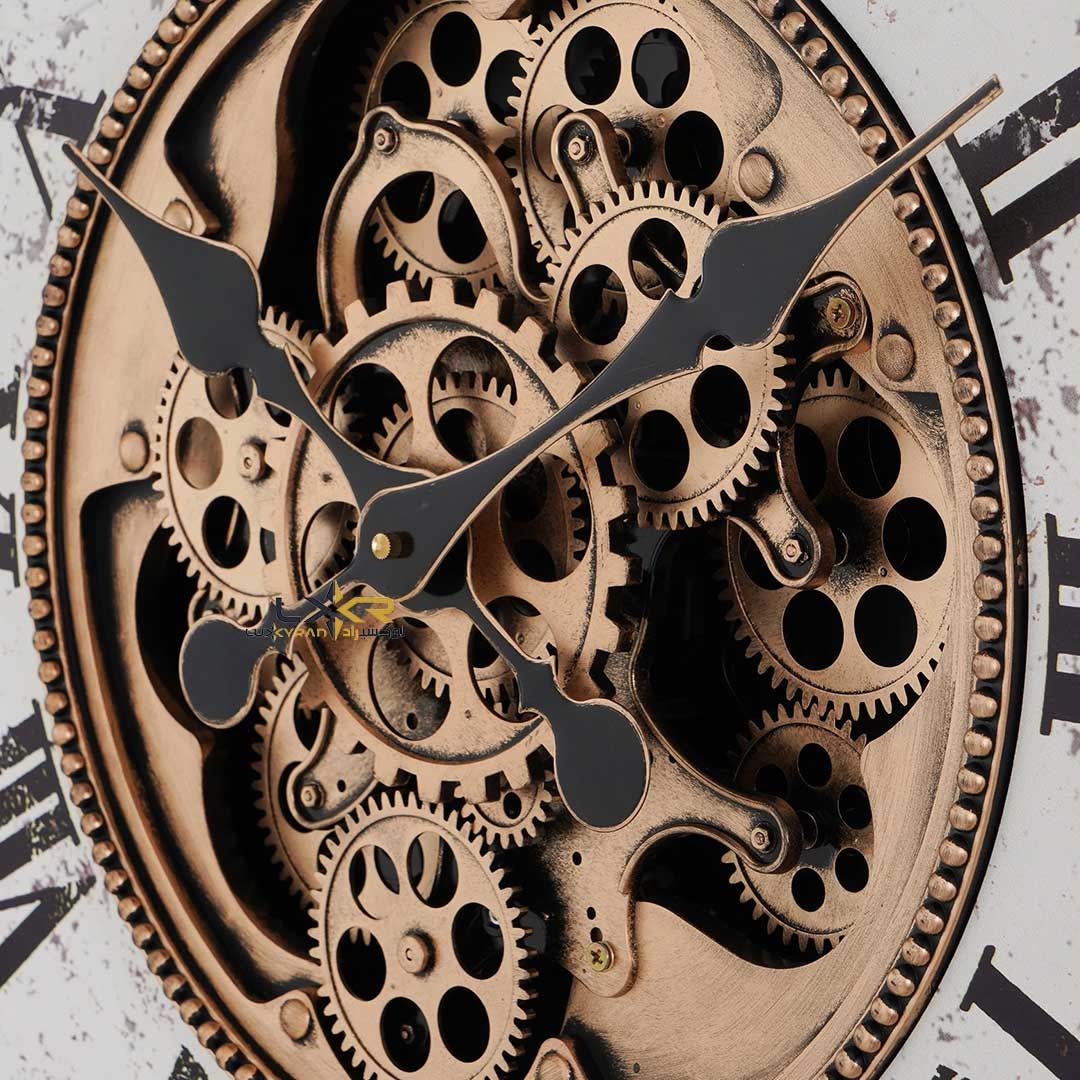  ساعت دیواری چرخدنده والتر مناسب سبک نئوکلاسیک 7113 