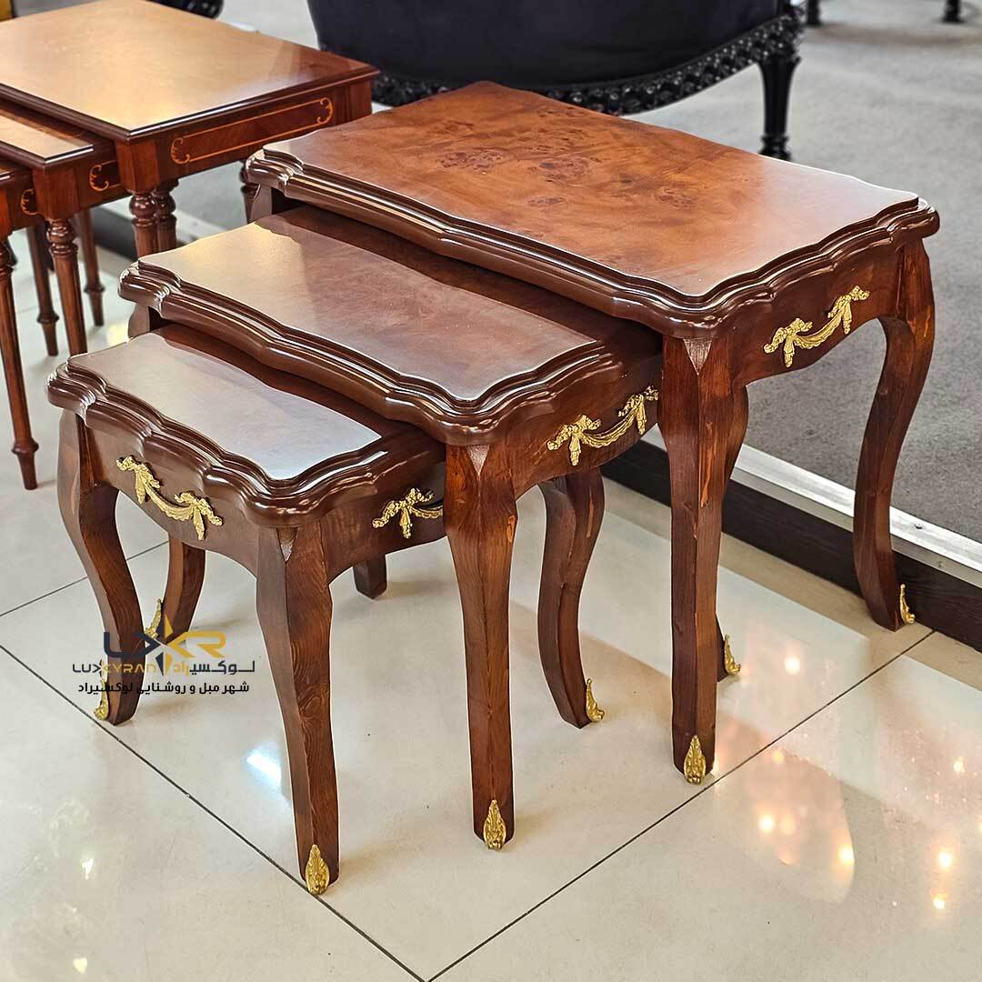  عسلی کم جا و تودرتو سبک کلاسیک 