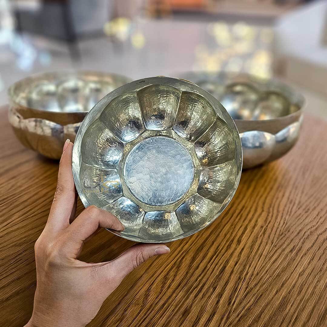  میوه خوری قلم کاری مسی 