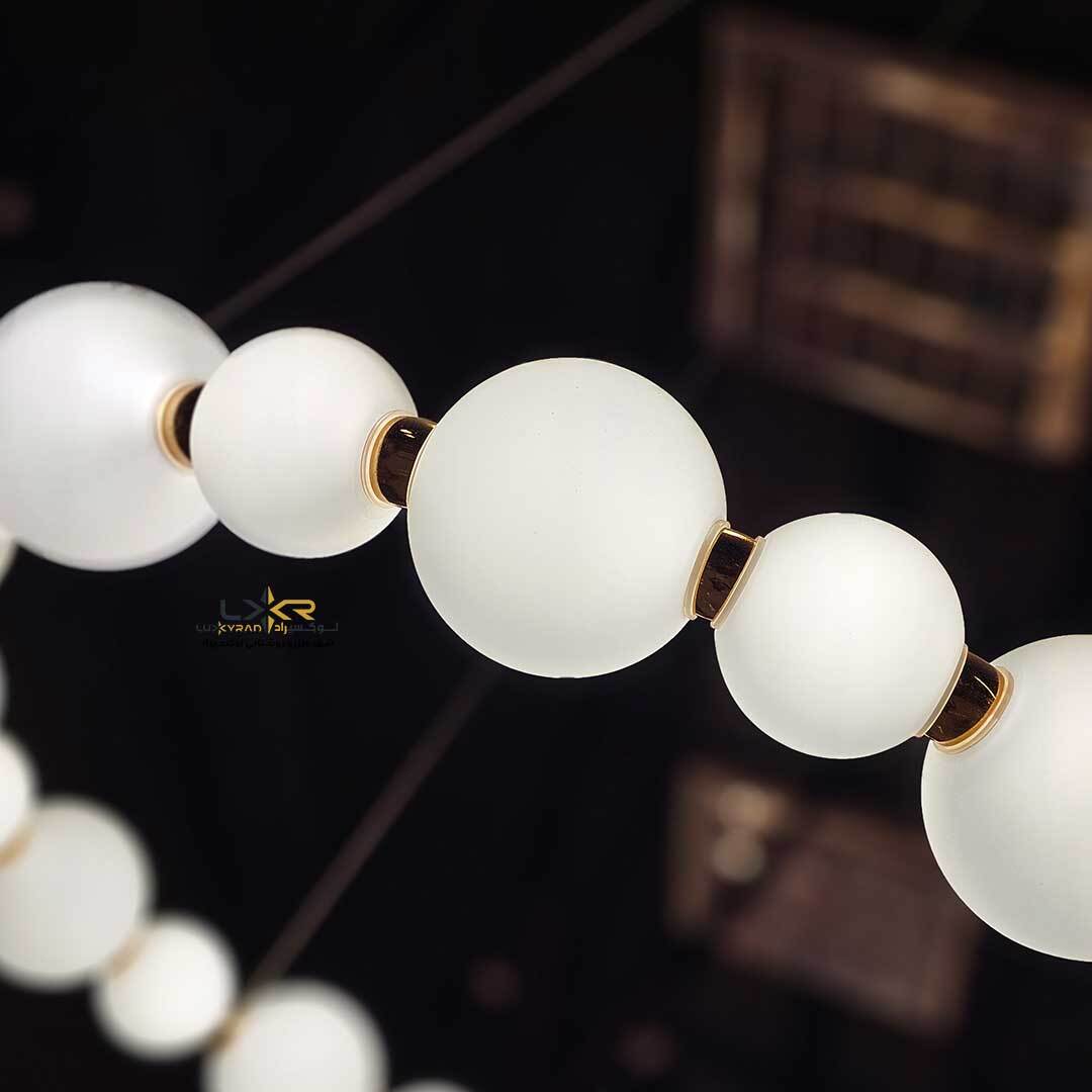  لوستر پینترستی مدرن و مینیمال کهکشانی 