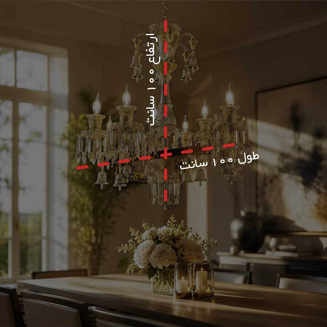  لاینر باکارات شامپاینی وارداتی گرید 1 