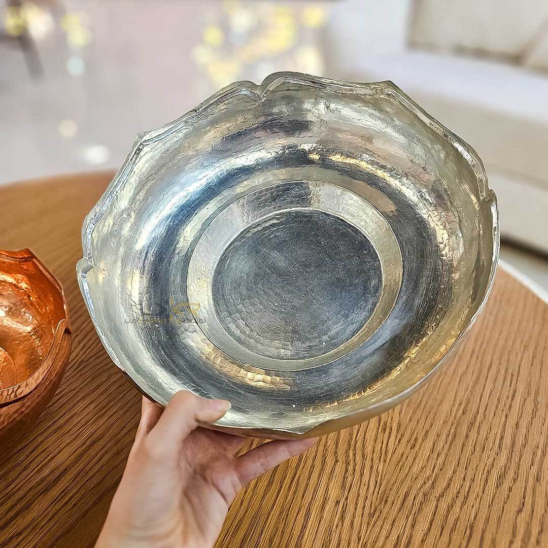  کاسه مسی سفید 
