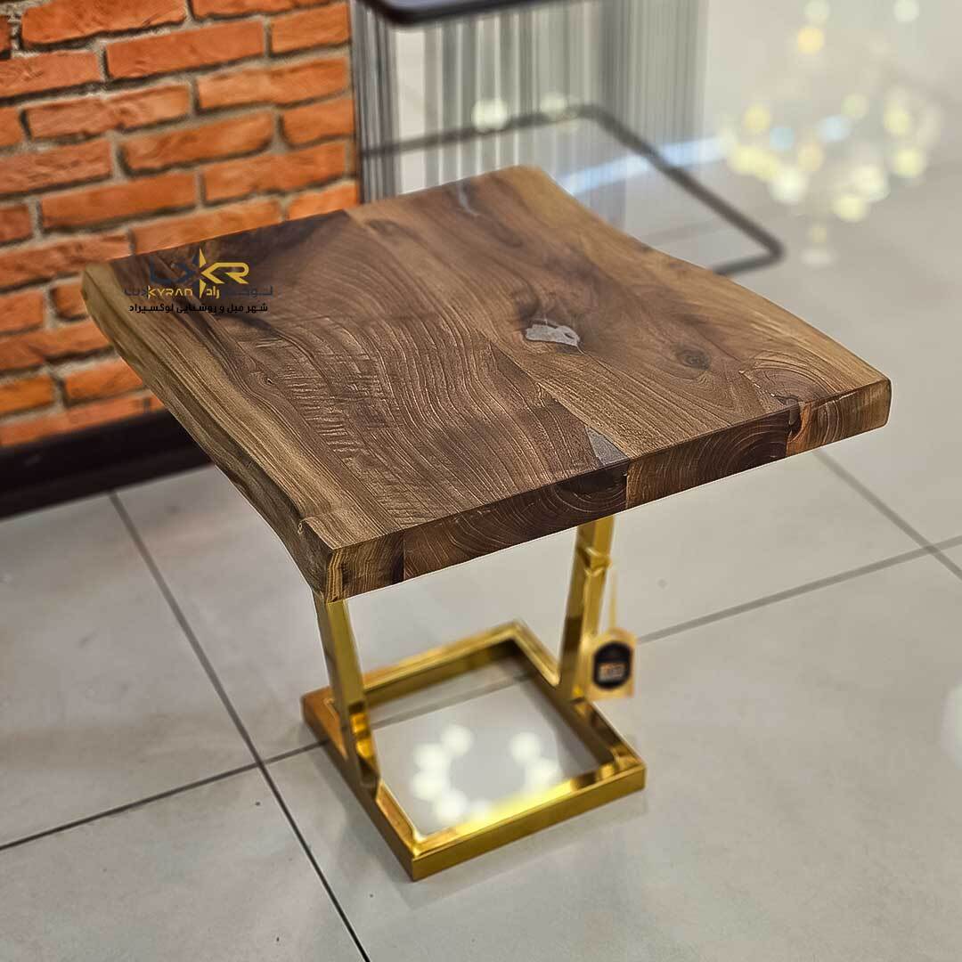  عسلی پینترستی مدرن طرح چوب 