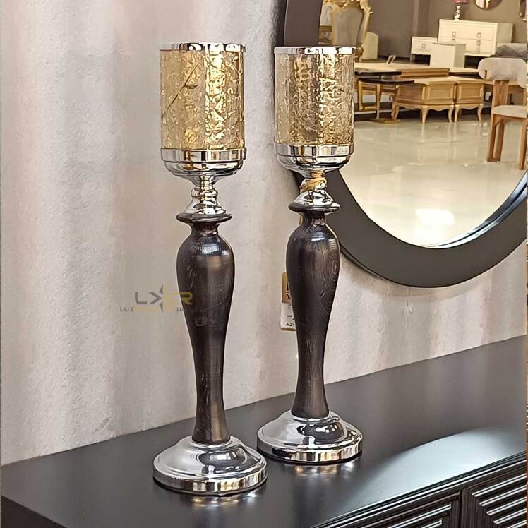 شمعدان چوبی شیک و خاص